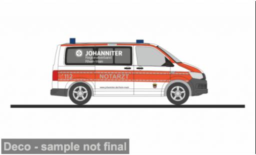 Modelauto Volkswagen T6 T6 Notarzt Johanniter RV Rhein - Main 1/87 Rietze