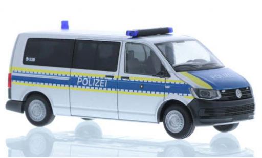 Modelauto Volkswagen T6 T6 Politie Bayern plus long empattement 1/87 Rietze
