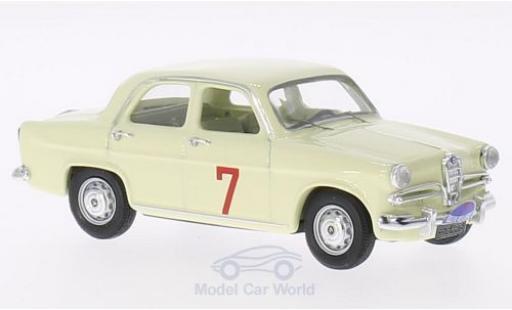 Modelauto Alfa Romeo Giulietta berlina ti T.I. No.7 Rally des Lions 1961 1/43 Rio