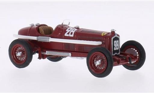 Modelauto Alfa Romeo P3 corsa No.28 Scuderia Ferrari formule 1 GP Nizza 1934 A.Varzi 1/43 Rio