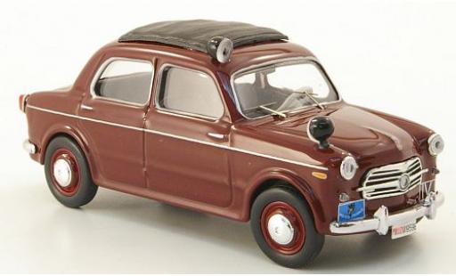 Modelauto Fiat 1100 Berlina rood 1957 Polizia (I) 1/43 Rio