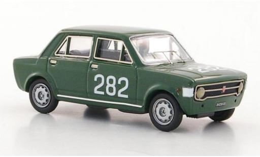 Modelauto Fiat 128 Rally No.282 Trento - Bondone 1969 E.olijfgroenari 1/43 Rio