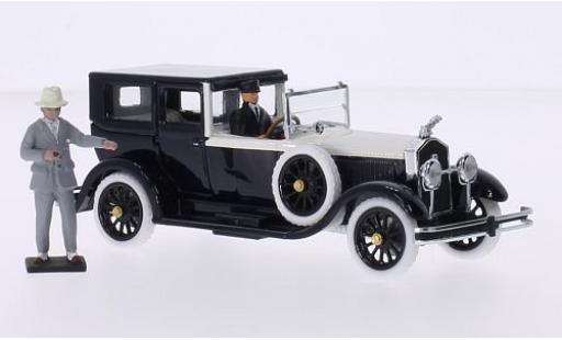 Modelauto Isotta Fraschini Torpedo 8A Fleetwood zwart/beige RHD 1925 Rudolph Valentino avec 2 figurines 1/43 Rio