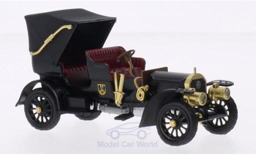 Modelauto Mercedes Simplex Base zwart/Dekor RHD 1902 Kaiser Wilhelm II. met Figur 1/43 Rio