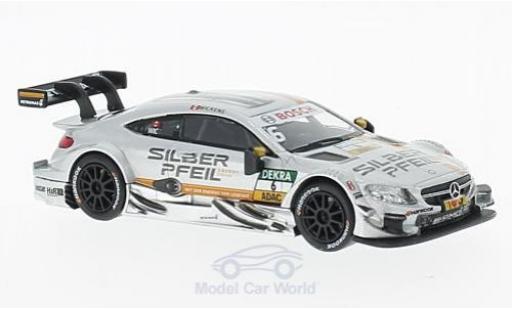 Modelauto Mercedes C DTM AMG C 63 No.6 R.Wickens 1/43 RMZ Hobby
