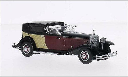 Rolls Royce Phantom 1933 1/43 Dongguan II zwart/rood modelauto