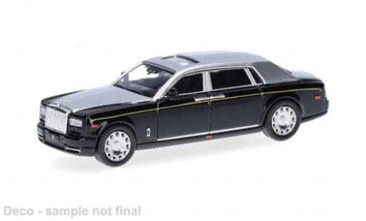 Modelauto Rolls Royce Phantom Base zwart/grijs 1/87 Micro City 87