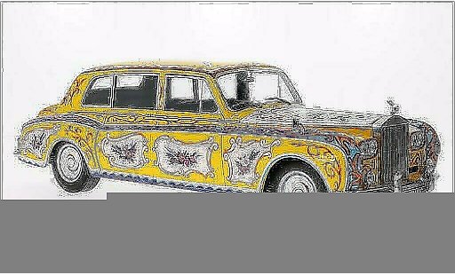 Rolls Royce Phantom John Lennon 1/18 Paragon V MPW RHD modelauto