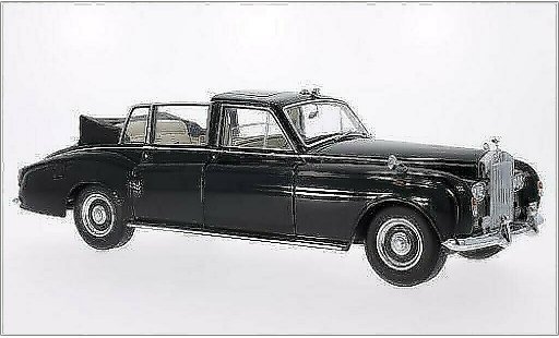 Rolls Royce Phantom Landaulet 1/18 CMF VI zwart RHD modelauto