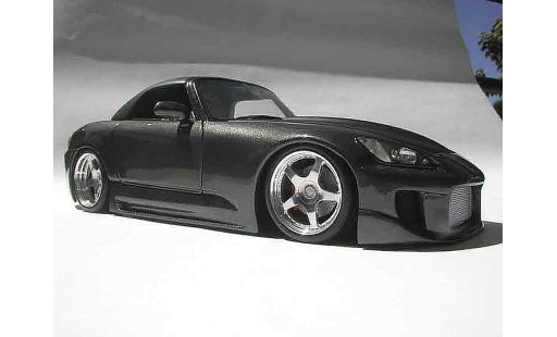 Honda S2000 Base 1/18 Maisto zwart kit carrosserie modelauto