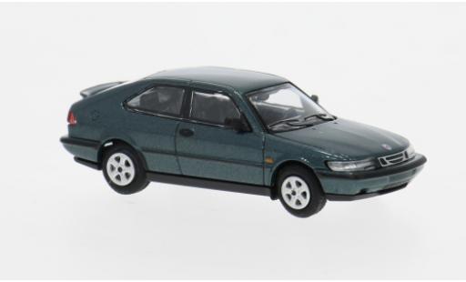 Modelauto Saab 900 Aero Turbo 16S () Coupe groen 1987 1/87 Minichamps
