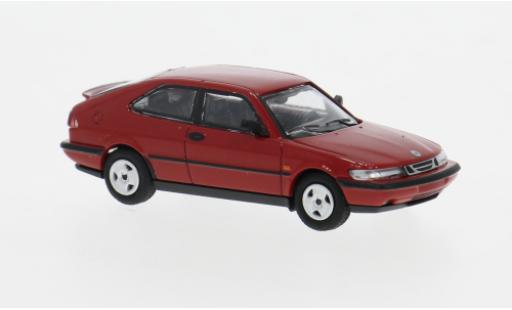 Modelauto Saab 900 Aero Turbo 16S () Coupe rood 1987 1/87 Minichamps