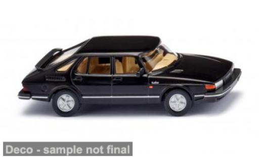 Modelauto Saab 900 Turbo zwart 1978 1/87 Wiking