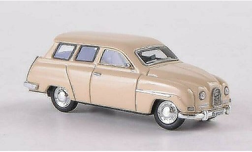 Saab 95 Base 1/87 Neo beige modelauto