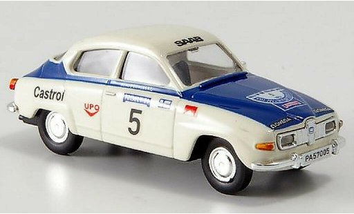 Saab 96 1000 Lakes Rally 1/87 Brekina Sedan No.5 modelauto