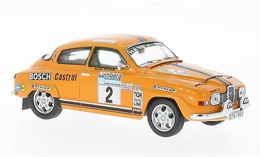 Saab 96 RAC Rally 1/43 IXO V4 No.2 1974 /H.Sylvan modelauto