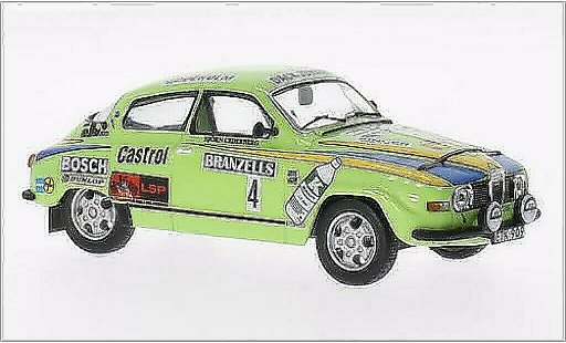 Saab 96 Rally Sweden 1/43 IXO V4 No.4 WM Zweden 1976 /B.Cederberg modelauto