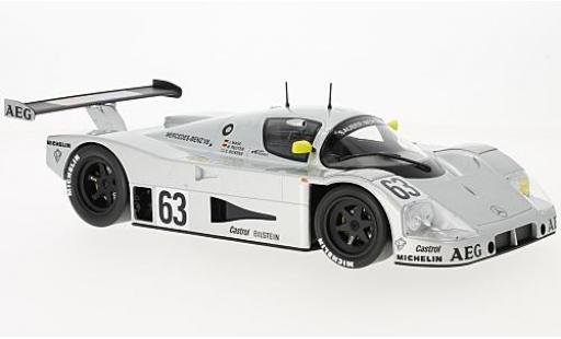 Modelauto Mercedes C9 Base Sauber 24h Le Mans 1989 #63 J.Mass/M.Reuter 1/18 Norev