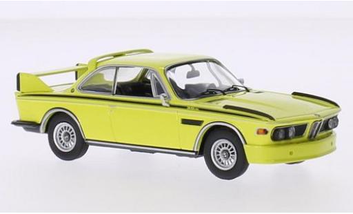 Modelauto Bmw 3.0 CSL (E9) geel/Dekor 1/43 Schuco