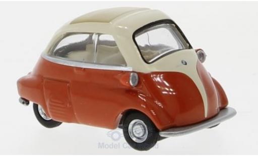 Modelauto Bmw Isetta citadine beige/oranje 1955 1/64 Schuco