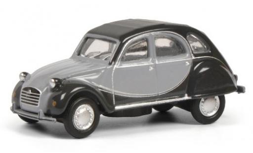 Modelauto Citroen 2CV Charleston 6 mat-grijs/grijs 1/87 Schuco