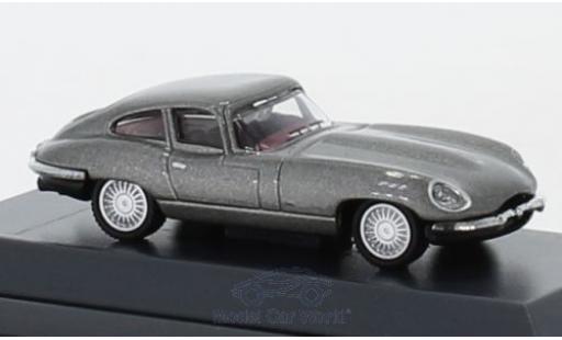 Modelauto Jaguar E-Type Coupe grijs 1/87 Schuco