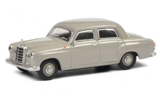 Modelauto Mercedes 180 Base D (W120) grijs Ponton 1/64 Schuco