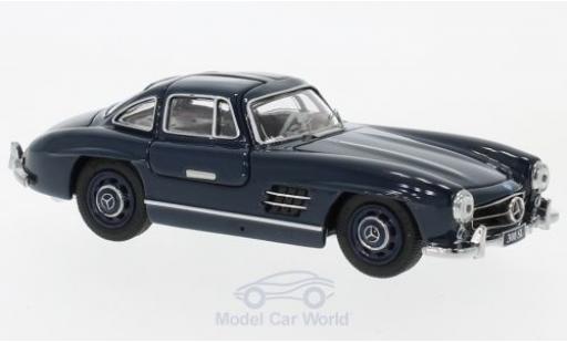 Modelauto Mercedes 300 Coupe (W198) blauw 1/43 Schuco