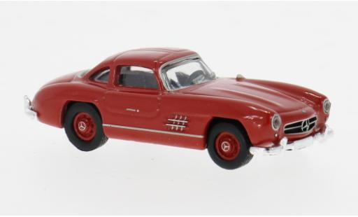 Modelauto Mercedes 300 Base SL (W198) rood 1/87 Schuco