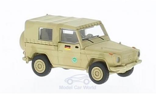 Modelauto Mercedes Classe G Base mat-beige ISAF 1/87 Schuco