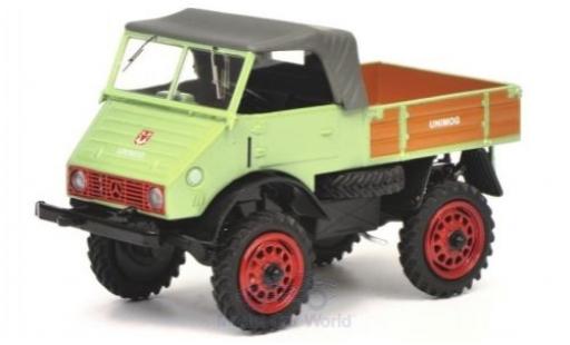 Modelauto Mercedes Unimog 401-404 401 groen 1/43 Schuco