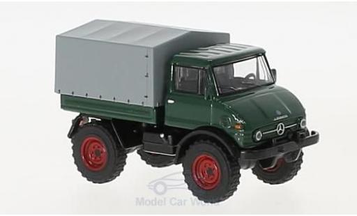 Modelauto Mercedes Unimog 406-425 U406 groen 1/64 Schuco