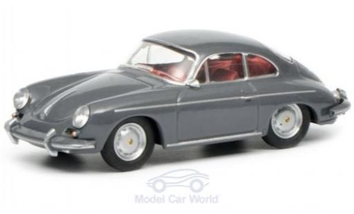 Modelauto Porsche 356 C C Coupe grijs 1/64 Schuco