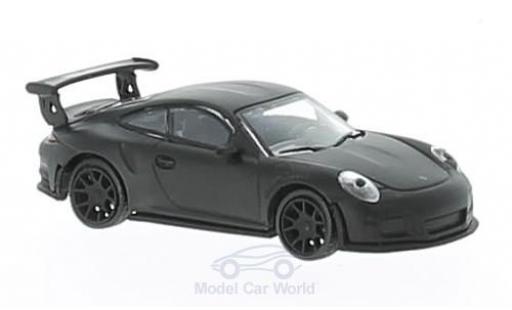 Modelauto Porsche 911 GT3 RS mat-zwart 1/87 Schuco