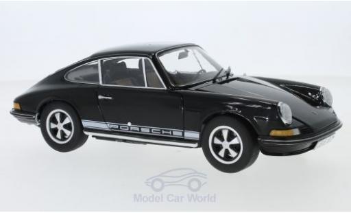 Modelauto Porsche 911 S S zwart 1973 1/18 Schuco