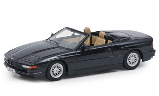 Modelauto Bmw 850 cabriolet Ci metallic zwart 1/43 Schuco