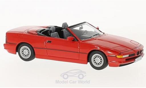 Modelauto Bmw 850 cabriolet Ci rood 1/43 Schuco