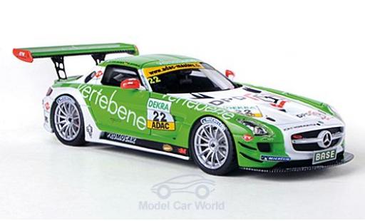 Modelauto Mercedes SLS GT3 AMG No.22 MS Racing Groenbene ADAC GT Masters 2011 /F.Stoll 1/43 Schuco