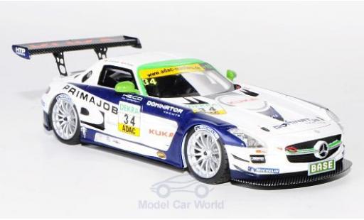 Modelauto Mercedes SLS GT3 AMG No.34 Heico Motorsport Primajob ADAC GT Masters 2011 L.D.Arnold/A.Zuber 1/43 Schuco