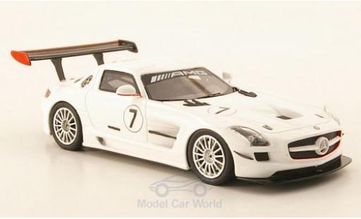 Modelauto Mercedes SLS GT3 AMG No.7 2010 1/43 Schuco