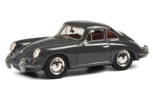 Modelauto Porsche 356 Base SC grijs 1/43 Schuco