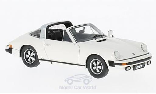 Modelauto Porsche 911 Targa wit 1975 1/43 Schuco