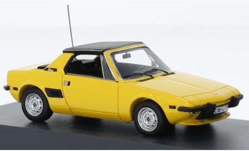 Modelauto Fiat X 1/9 Targa geel 1972 1/43 Schuco ProR