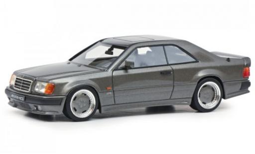 Modelauto Mercedes Classe E Coupe 300 CE 6.0 AMG (C124) metallic grijs 1988 1/43 Schuco