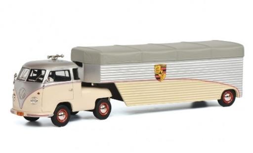 Modelauto Volkswagen T1 B Renntransporter Porsche 1/43 Schuco
