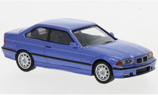 Modelauto Bmw M3 coupe (E36) metallic blauw 1992 1/64 Schuco