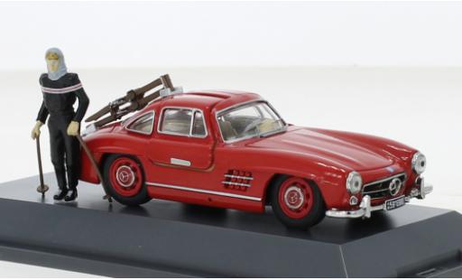 Modelauto Mercedes 300 Base SL rood Davos 1957 1/43 Schuco