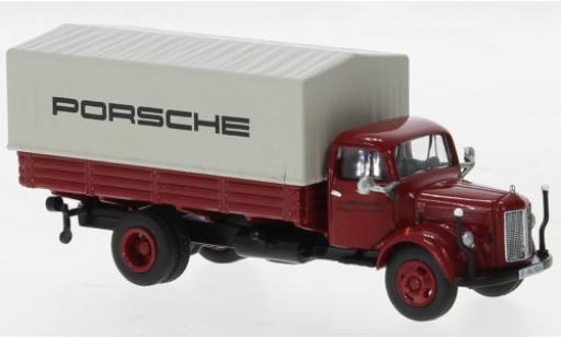 Modelauto Mercedes L3500 Base plateforme Porsche 1/87 Schuco