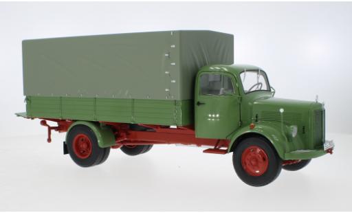 Modelauto Mercedes L3500 Base groen 1/18 Schuco