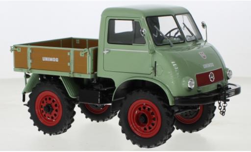 Modelauto Mercedes Unimog 401-404 U401 groen 1/18 Schuco